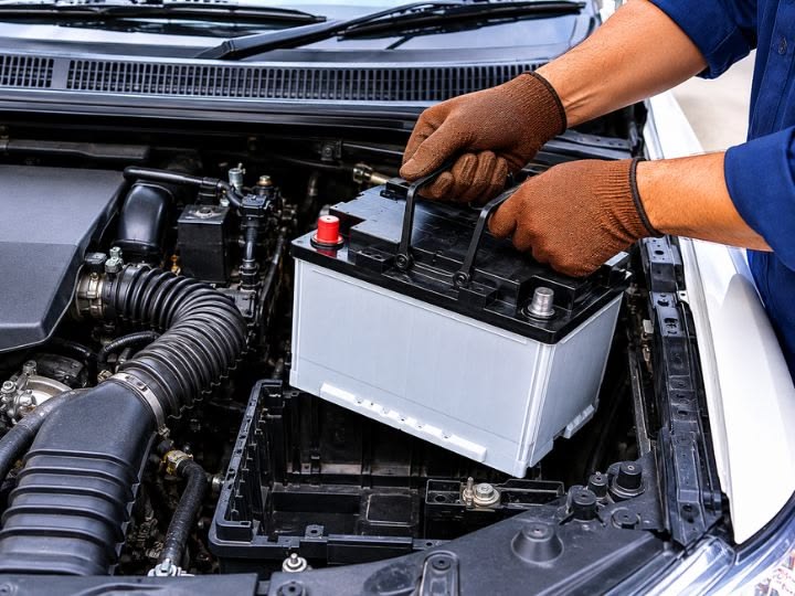 Car Battery Service Abu Dhabi